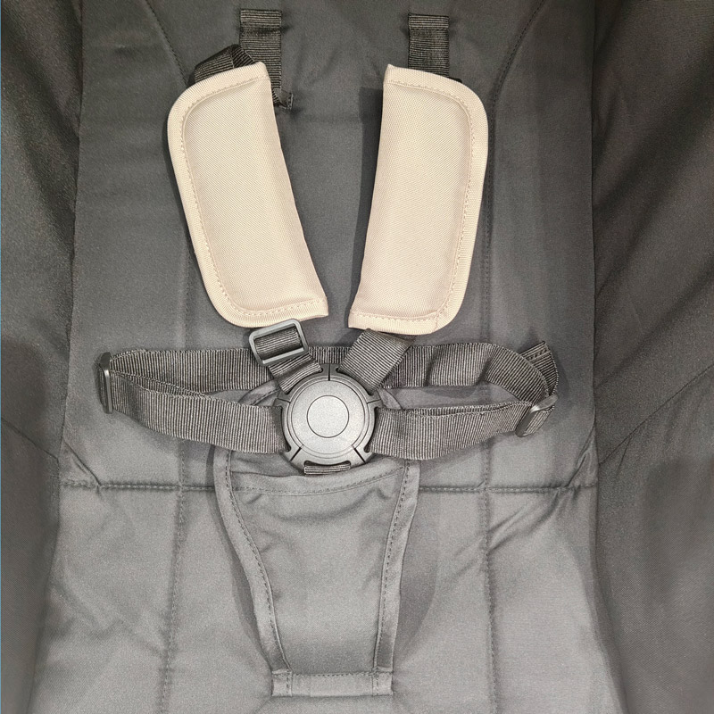 5-Point harness with shoulder pads
