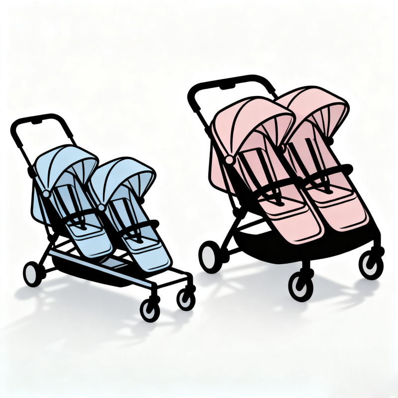 Hai bisogno di un passeggino gemellare affiancato?